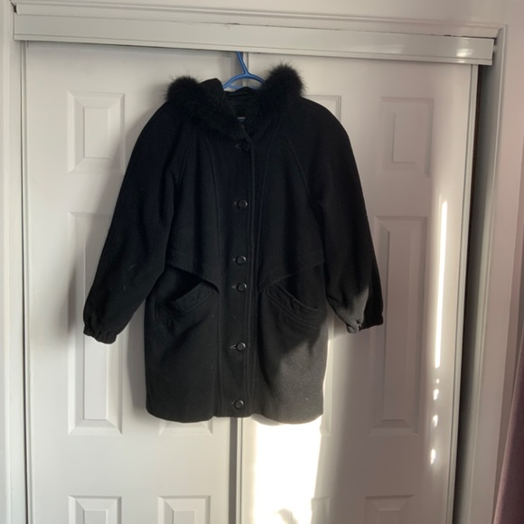 London Fog trench wool coat - Picture 7 of 7